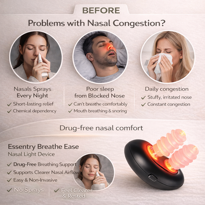 ESSENTRY BREATHE EASE NASAL LIGHT DEVICE