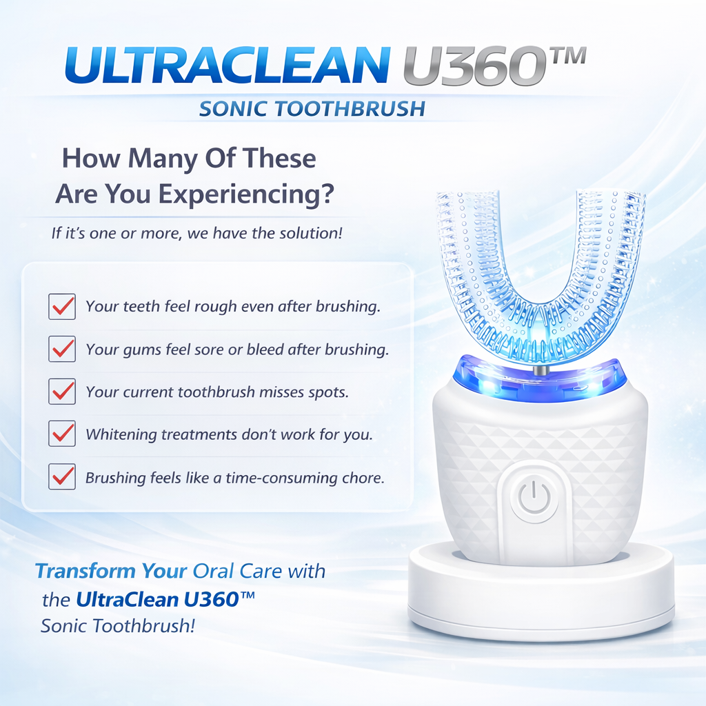 ULTRACLEAN U360™ SONIC TOOTHBRUSH