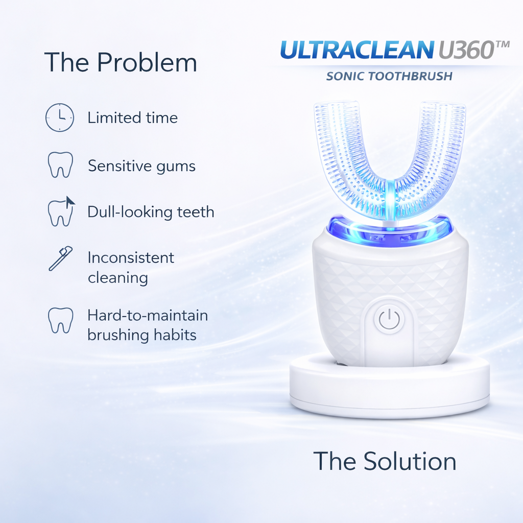 ULTRACLEAN U360™ SONIC TOOTHBRUSH
