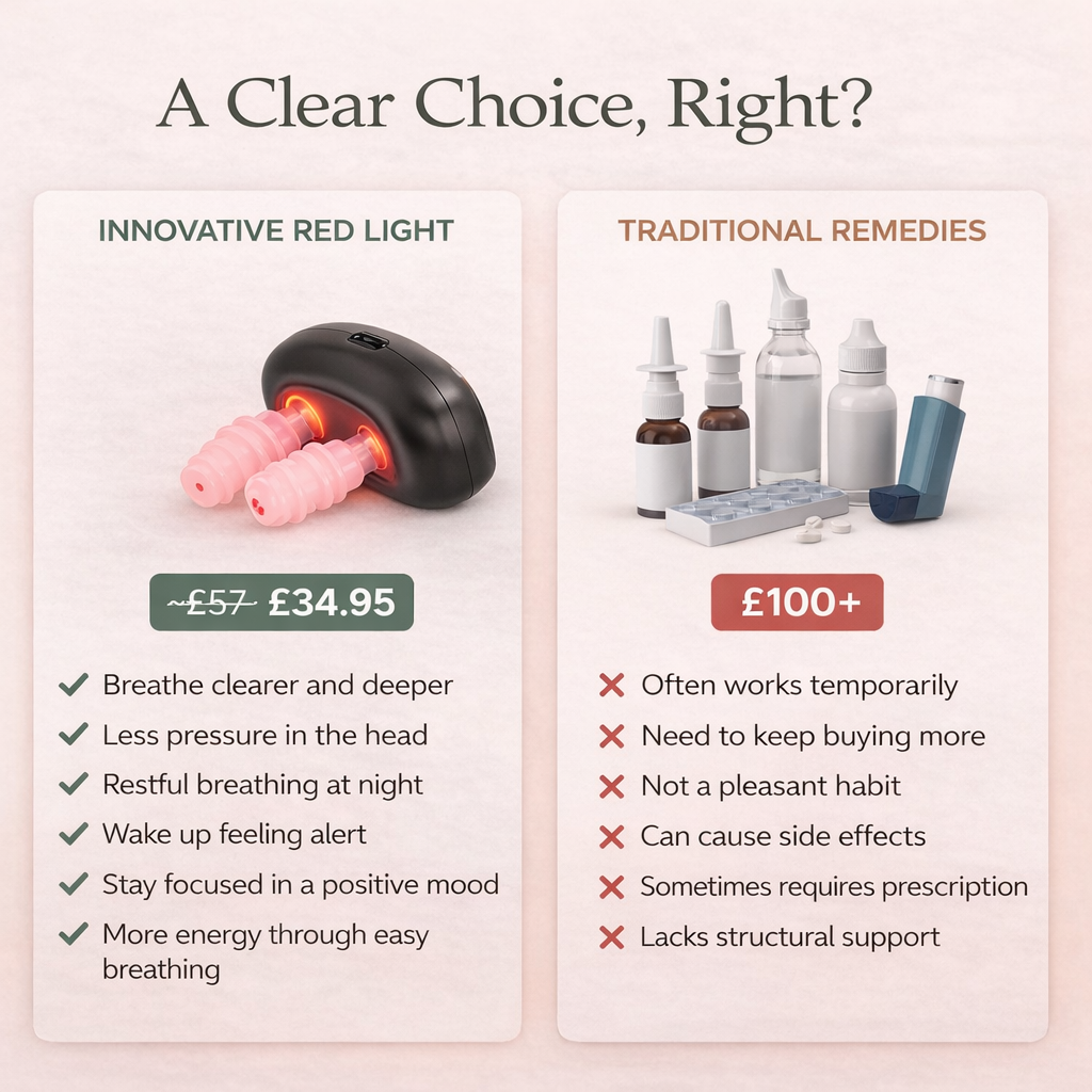 ESSENTRY BREATHE EASE NASAL LIGHT DEVICE